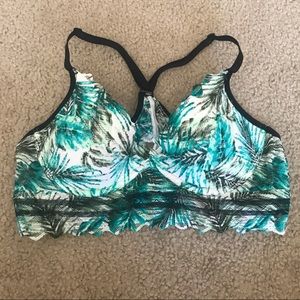 Victoria's Secret Pink Tropical Push-Up Bralette S